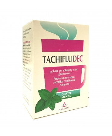 Angelini Tachifludec* 10 Bustine Menta