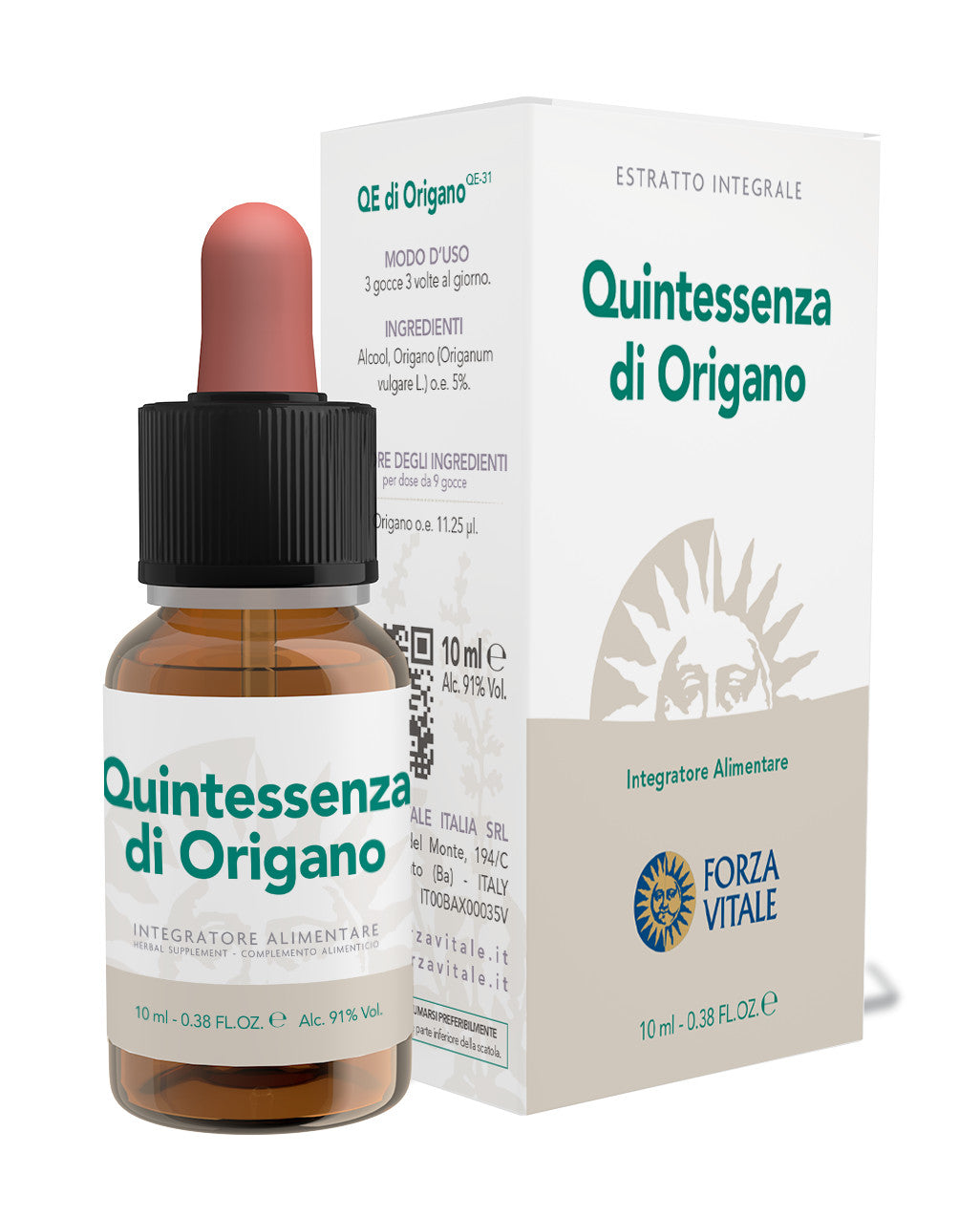 Quintessenza Origano Ecosol Gocce
