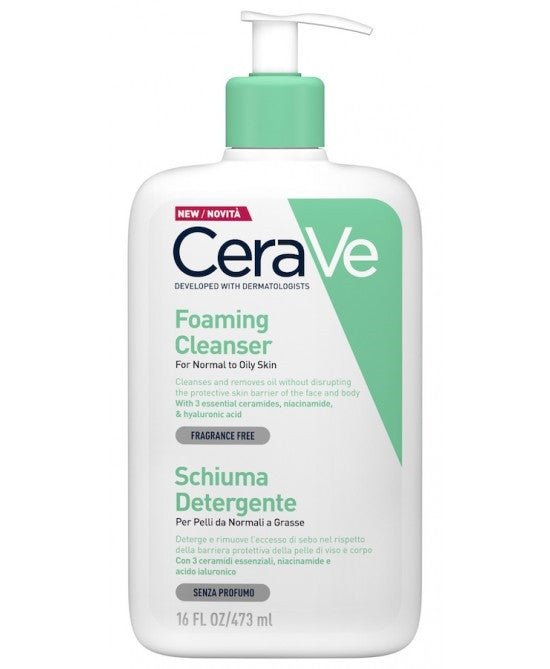 Cerave Schiuma Detergente Viso 473ml
