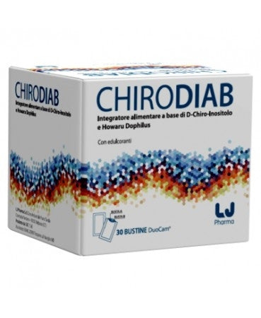 4 Confezioni Lj Pharma Chirodiab 30 Bustine Integratore Alimentare