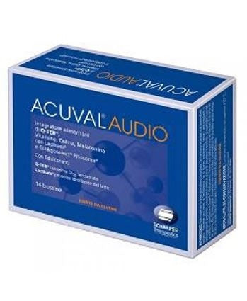 6 Confezioni Acuval Audio 400 14 Bustine integratore per l'udito