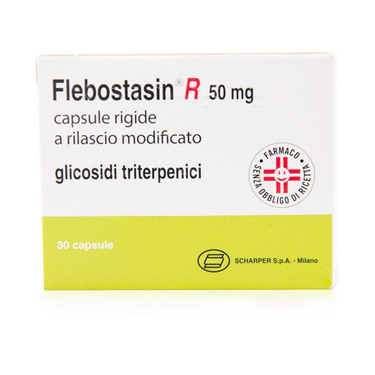 Flebostasin R*30 Capsule 50mg 7 Pezzi
