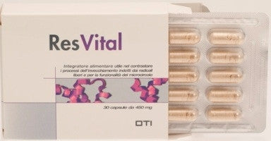 Oti Resvital 30 Capsule 450mg 4 Pezzi