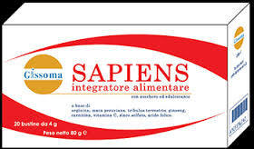 4 Pezzi Sapiens 20 Buste integratore per la disfunzione erettile