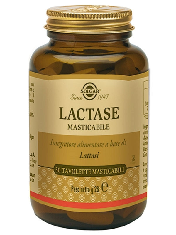 Solgar Lactase 3500 30 Tavolette 6 Pezzi