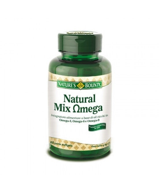 Natural Mix Omega 60 Perle 6 Pezzi