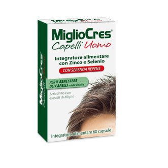 Migliocres Capelli Uomo 60 Capsule 6 Pezzi
