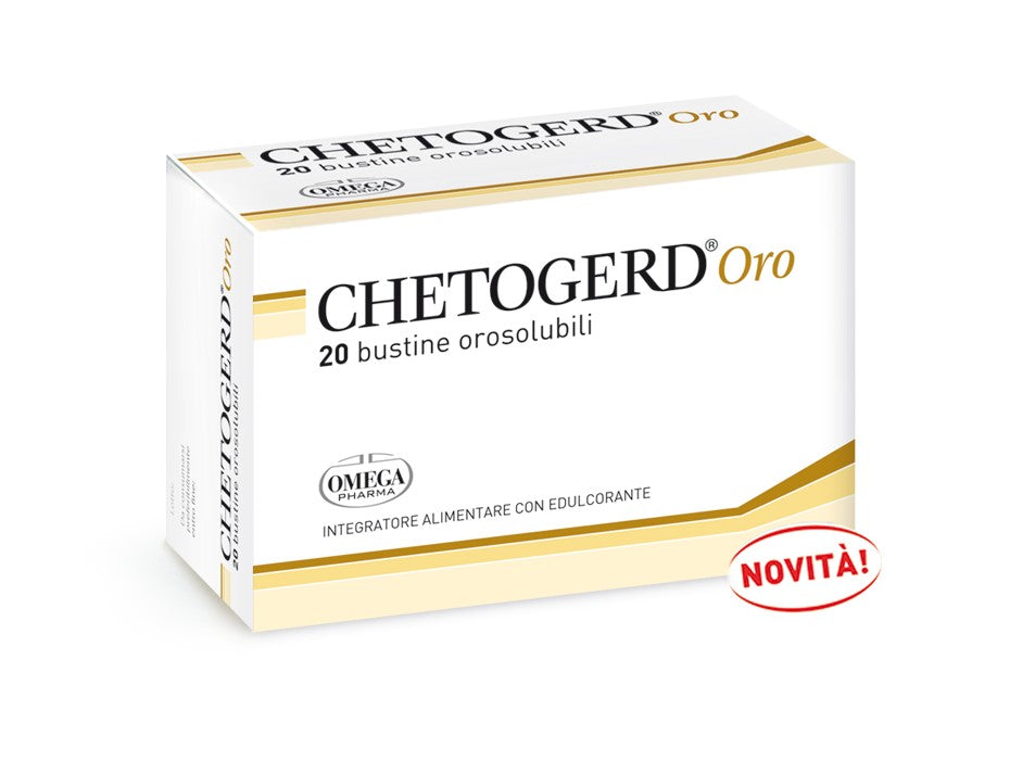 Omega Pharma Chetogerd Oro 20 Bustine