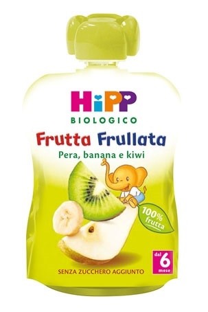 Hipp Frutta Frullata Pera Banana Kiwi Bio