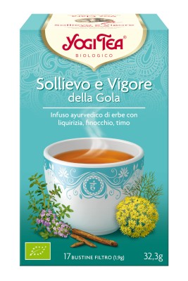 Yogi Tea Sollievo E Vigore Gola 30,6g