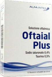 Alfa intes Oftaial plus 15 flaconcini per la secchezza oculare 0,6ml