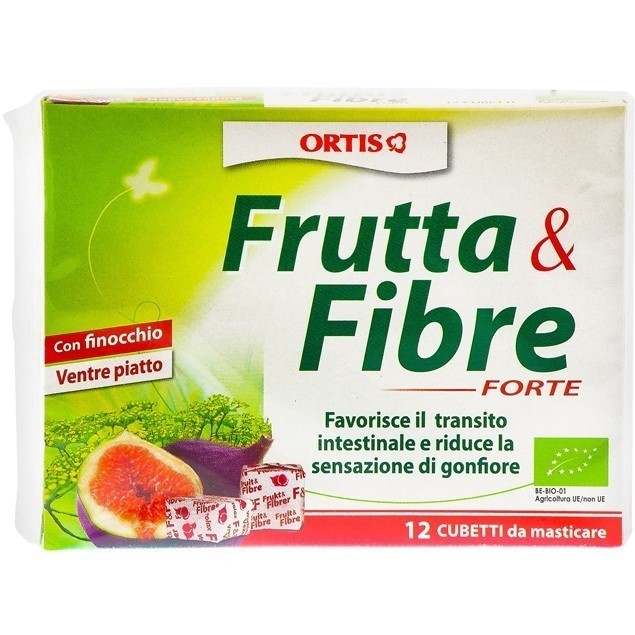 Frutta e fibre forte 12 cubetti