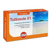 Kos Tuttosole 51 30 capsule integratore abbronzante