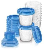 Avent set completo di contenitori per il latte materno