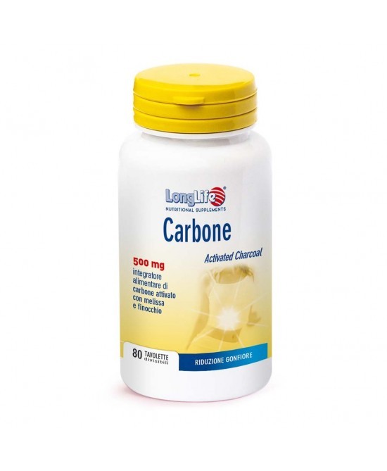 Longlife carbone 80 compresse