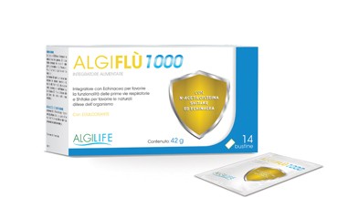 Algilife Algiflu' 1000 14 bustine per la prevenzione dell'influenza