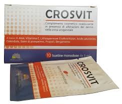 Crosvit bustina monodose crema per i genitali maschili 5 ml