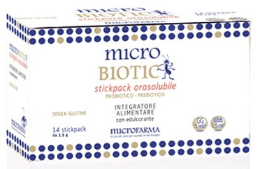 Microbiotic stick pack 14 bustine integratore alimentare