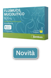 Flumucil mucolitico 10 compresse effervescenti 600 mg
