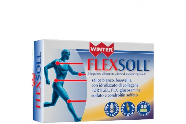 GDP Winter flexsoll 30 capsule vegetali integratore alimentare