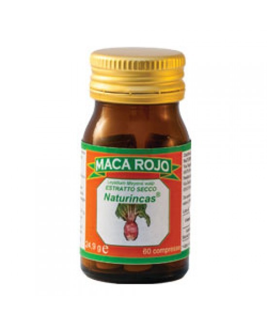 Naturincas Maca Rojo Estratto Secco 60 Compresse