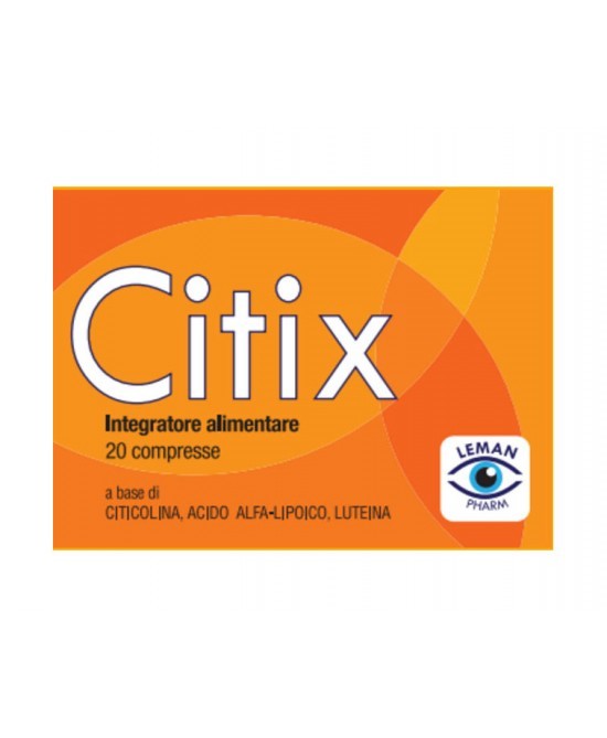 Leman Pharm Citix 20 compresse 18 g integratore alimentare