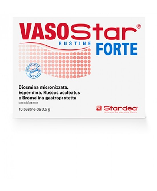Vasostar forte 10 bustine integratore per la circolazione