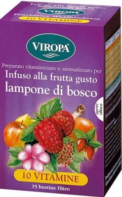 Viropa 10 vitamine lampone infuso 15 bustine