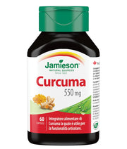 Jamieson curcuma 60 capsule integratore alimentare