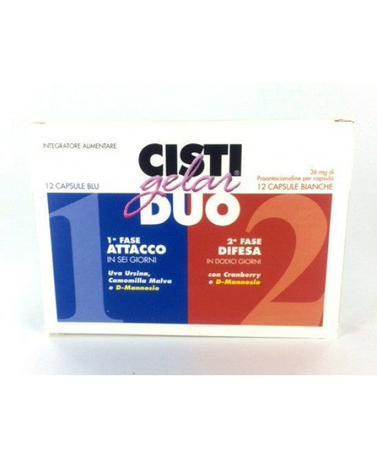 Gelar farma Cistigelar duo integratore alimentare 24 capsule