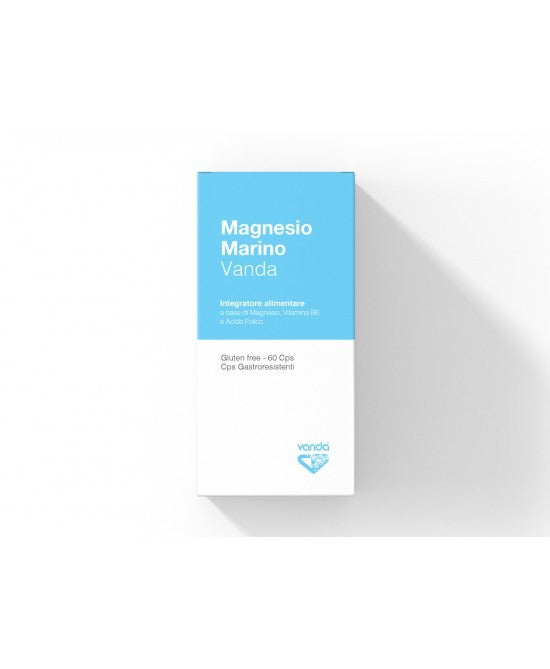Magnesio marino vanda 60 capsule integratore alimentare