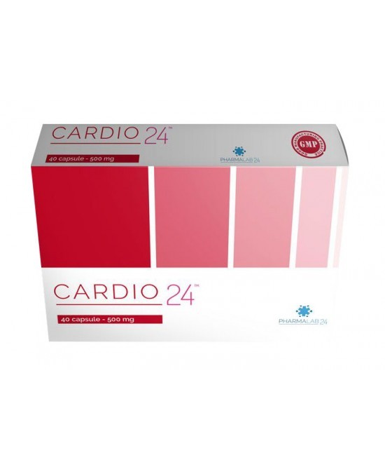 Pharmalab24 Cardio24 40 capsule integratore alimentare