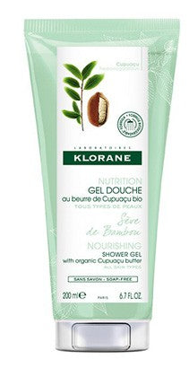 Klorane gel doccia linfa di bamboo detergente delicato
