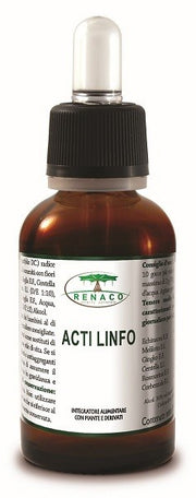 Renaco Italia Acti linfo gocce integratore alimentare 50 ml