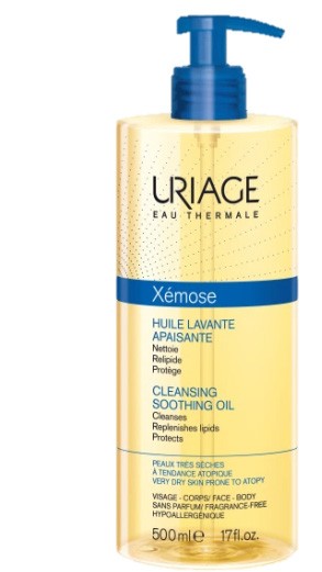 Uriage Xemose olio detergente per pelle secca con prurito 500 ml