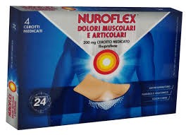 Nuroflex dolori muscolari 4 cerotti di ibuprofene 200 mg