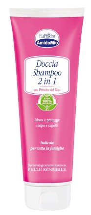 Euphidra amido doccia shampoo 2 in 1 per pelli sensibili 250 ml