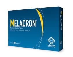 Erbozeta Melacron 30 compresse integratore alimentare per dormire