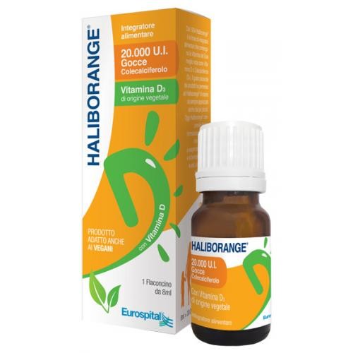 Eurospital Haliborange gocce 20000 ui colecalciferolo 8 ml