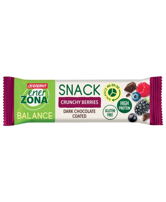Enerzona snack crunchy berries 33 g pasto sostitutivo