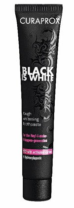 Curaprox black is white dentifricio rinfrescante e sbiancante 90 ml