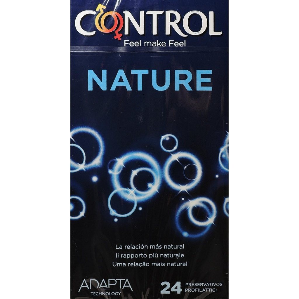 Control new nature profilattici 2,0  in lattice di gomma 12 pezzi