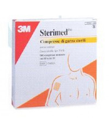 Garza compressa sterimed nexcare in cotone idrofilo 10x10 100 pezzi