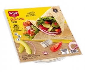 Schar wraps piadina arrotolabile alimento senza glutine