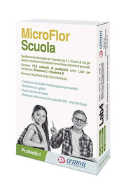 Cemon Microflor scuola integratore 30 capsule masticabili
