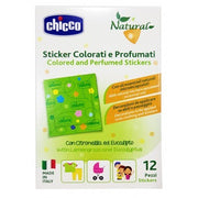 Chicco zanza cerotti antizanzare profumati alla citronella 12 pezzi