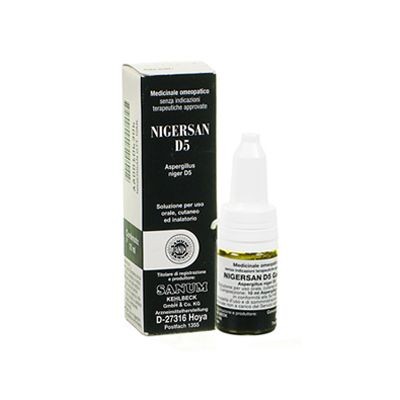 SANUM NIGERSAN D5 GOCCE 10 ML