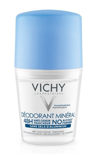 Vichy deodorante mineral roll-on per pelle sensibile 50 ml