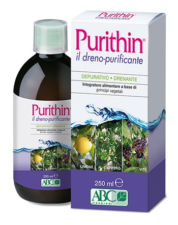 ABC trading Purithin integratore soluzione drenante 250ml