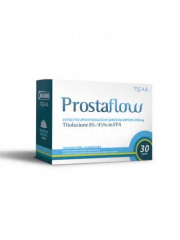 Tocas Prostaflow 30 perle integratore per la prostata con serenoa